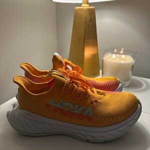 Hoka Orange Running Shoes